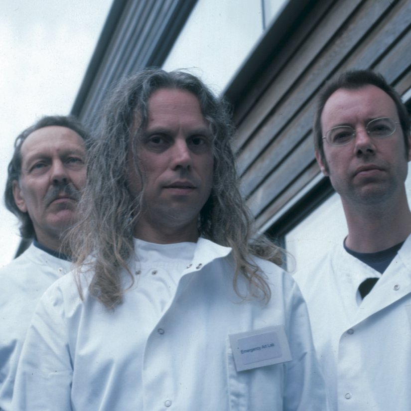 Mike, Pip and Dave, official East Midlands Arts photo